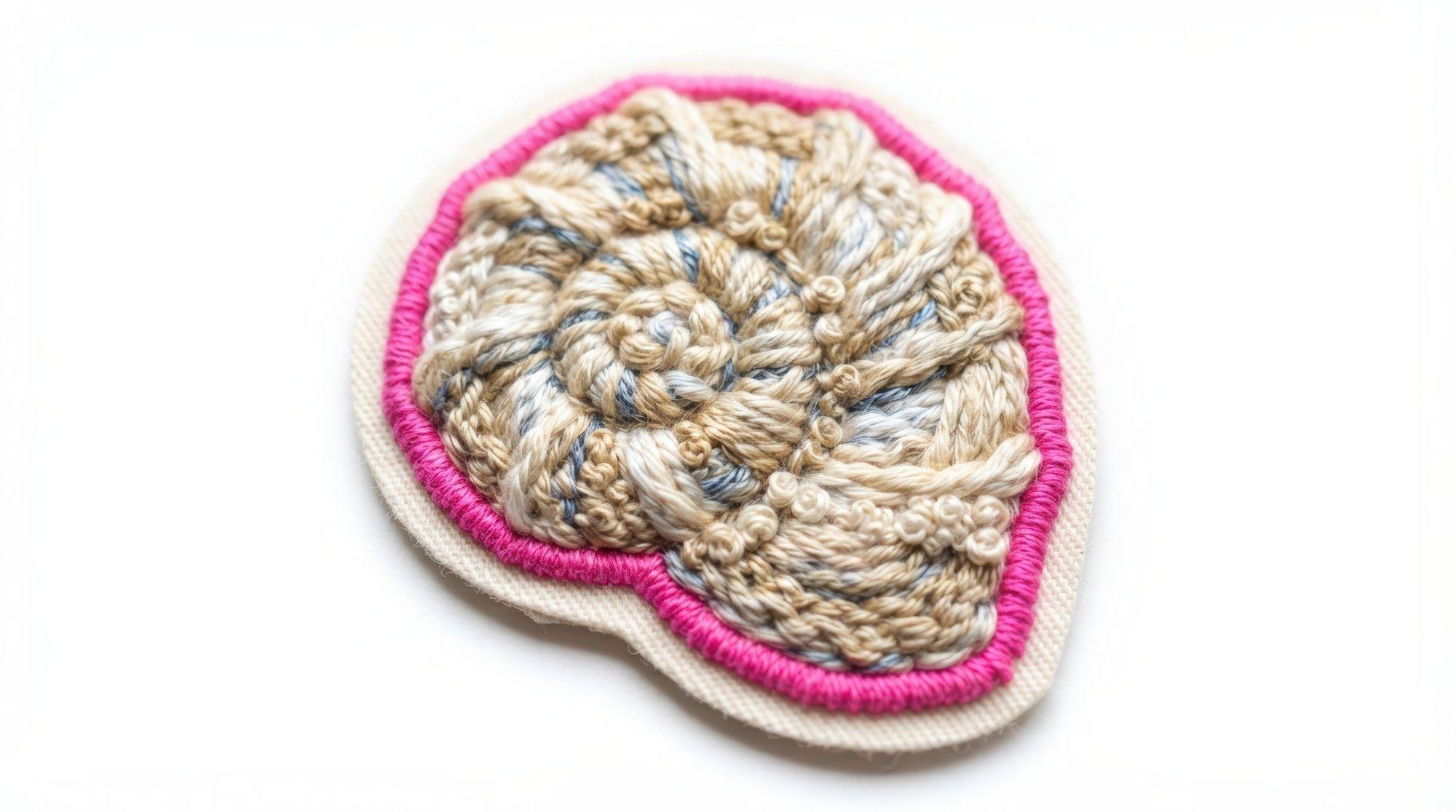 Mini naszywki z monogramami